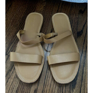 Madewell‎ The Boardwalk Double-Strap Slide Sandal